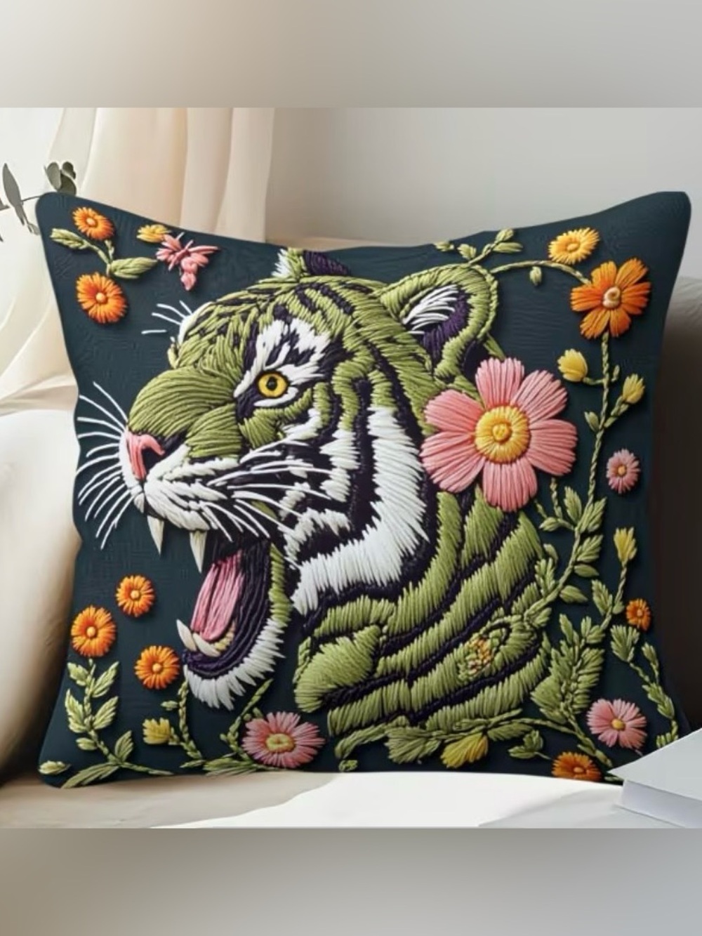 Tiger pillowcase - Picture 1 of 10